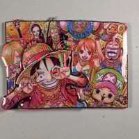 مغناطيس ثلاجة ثلاثي الابعاد وغلاف لماع ،شخصيات ون...