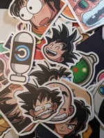 ستيكرات دراغون بول الجزء الاول 40 ستكر.