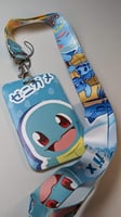 حامل بطاقة سكوير من بوكيمون. badge holder