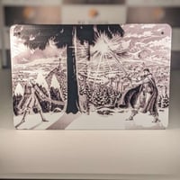 بوستر غيتس و غريفث من بيرزيرك من ستيل ، 20*30 cm