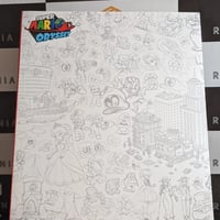 آرت بوك سوبر ماريو اودسي ،غلاف ثقيل.