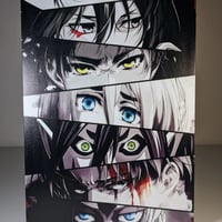 بوستر من ستيل ، هجوم العمالقة ،20*30 cm