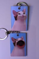 ميدالية صورة متحركة للوجهين .