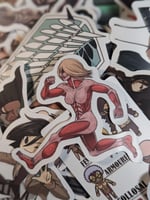 ستيكرات هجوم العمالقة، 99 ستكر.