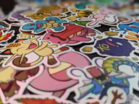 ستيكرات بوكيمون، 50 ستكر.