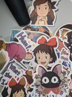 ستيكرات كيكي من ستديو جيبلي، 100 ستكر.