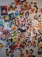 ستيكرات دراغون بول، 97 حبة.