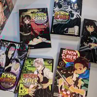صندوق مجموعة مانجا ديمون سلاير من مجلد 1-23