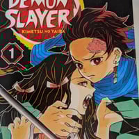 صندوق مجموعة مانجا ديمون سلاير من مجلد 1-23