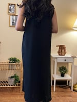 فستان داخلي اسود