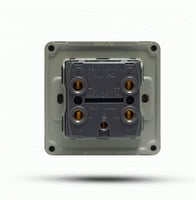 مفتاح مكيف بيانو رصاصي خشبي TV.ON