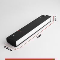 انارة مسار مغناطيسي اضاءة خطية منتشرة 23 سم