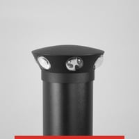 انارة حدائق عامود 30CM وردة 6 عدسات 6W انارة اصفر...