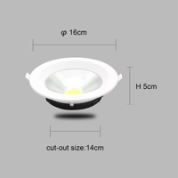 كشاف سبوت لايت لون الانارة 3 اضاءات متغيرة ( كريمي...