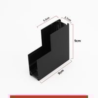 زاوية مسار مغناطيس لطش حرف L