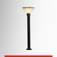 عمود انارة للحديقة خارجي بطول 90 سم بتصميم مربع شف...