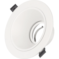 جرم سبوت لايت مانع للتوهج ثابت المينيوم غطاء ابيض...