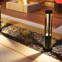 اضاءة حدائق عمود 50 سم اضاءة اصفر 3000K مودرن دائر...