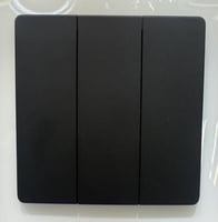 مفتاح ثلاثي اسود مطفي بيانو NKDN