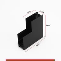 زاوية مسار مغناطيس لطش حرف L