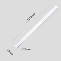 كشاف مستطيل غطاء ثلجي لون الانارة اصفر 60 واط مقاس...