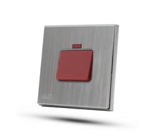 مفتاح مكيف بيانو رصاصي خشبي TV.ON