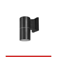 انارة جدارية خارجية اسود مودرن جهه واحدة مع لمبة G...