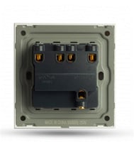 مفتاح رباعي بيانو أبيض خشبي TV.ON