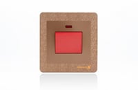 مفتاح مكيف 45 امبير بني كاروهات