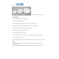 كشاف لطش ليد بنل اسود لون الانارة اصفر 30 سم 30 وا...