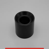 لمبة سقف سلندر دائري اسود ضد التوهج شامل اللمبة