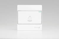 مفتاح جرس ابيض