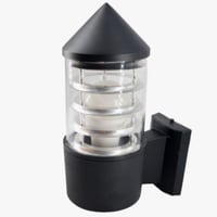 جداري خارجي صاروخ (اسود)