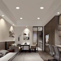 كشاف دفن بنل لون شمسي كريمي 7 سم 5 واط