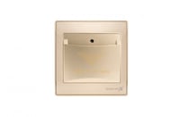 مفتاح كرت ذهبي