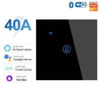 مفتاح مكيف ذكي اسود للتحكم في المكيف الشباك او الس...