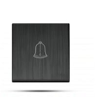 مفتاح جرس بيانو اسود خشبي TV.ON