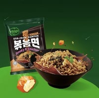 راميون بالدجاج الكوري المدخن