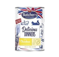 بوتشرز طعام رطب قطع للقطط بنكهة الدجاج في الجيلي 4...