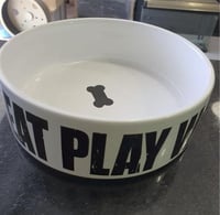 دوفو وعاء التغذية الخزفي للحيوانات الأليفة ceramic...