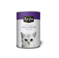 كت كات طعام رطب للقطط معلبات التونة و الدجاج 400 ج...
