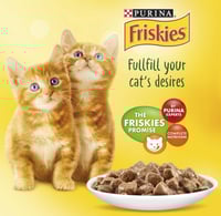 بيورينا فريسكس طعام رطب للقطط الصغيرة بنكهة الدجاج...