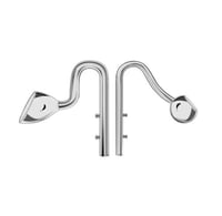 أنبوب الماء داخل وخارج الزجاج Glass in and Out Wat...