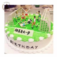 دمى تزين كيك لاعبي كوره