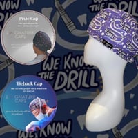 we know the drill Surgical cap