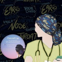 Blue ENT Speciality Surgical Cap