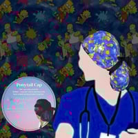The Simpsons Surgical Cap