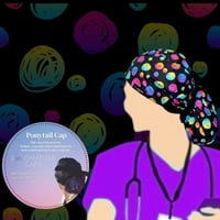 Surgical cap - قبعة جراحية Circles