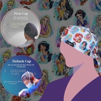 Disney Princesses Surgical cap-قبعة جراحية