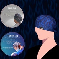 Blue flames Surgical Cap -قبعة جراحية